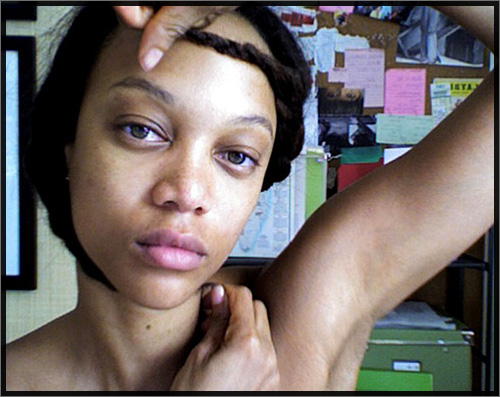 Tyra I don't know! Its something about a women with no-makeup that is very 